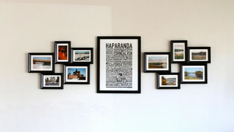 Wall Mounted Photo Frames for living room