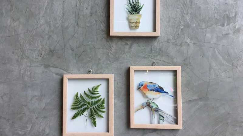 Photo Frame Wall Display for interior styling