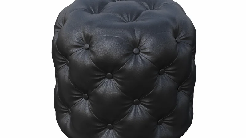 Modern living room pouf