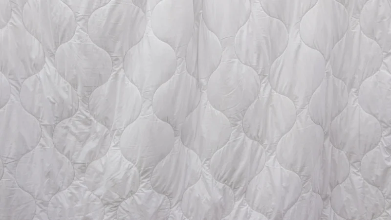 Stylish quilted bedspread for home