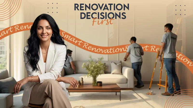 renovation decisions first