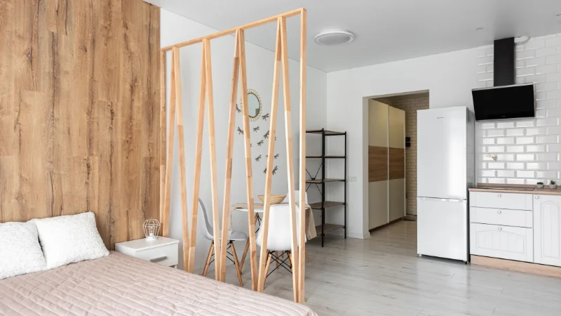 Modern room divider for home interior
