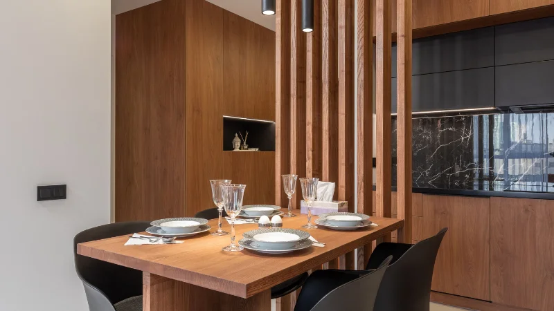 Living room divider for home