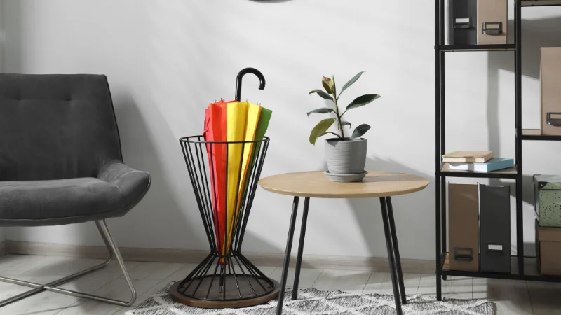 Modern umbrella stand for home