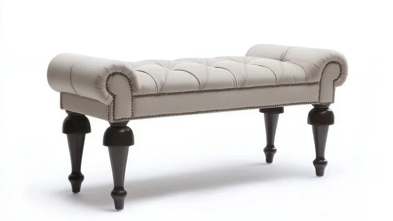 Modern Upholstered Bench for bedroom decor