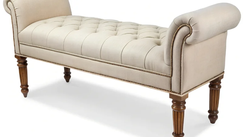 Decorative Upholstered Bench for home decor