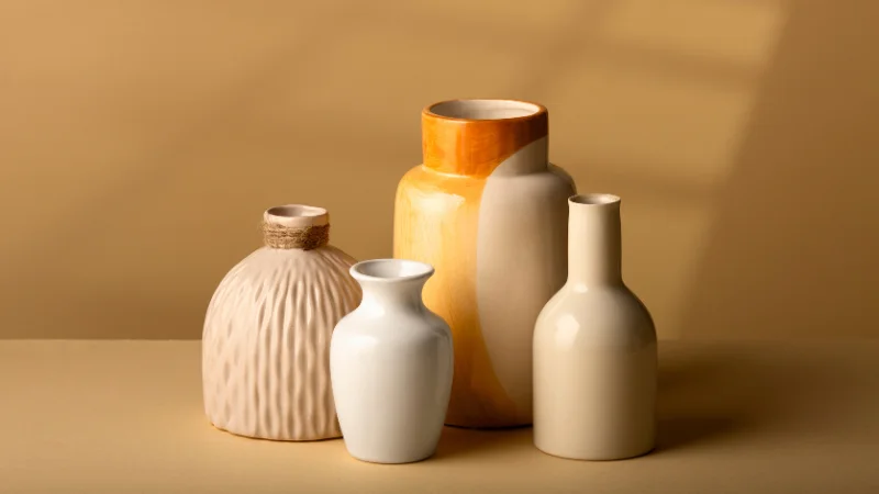 Elegant Decorative Vases for tabletop decor