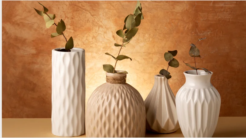 Floral Vase Set for home decoration