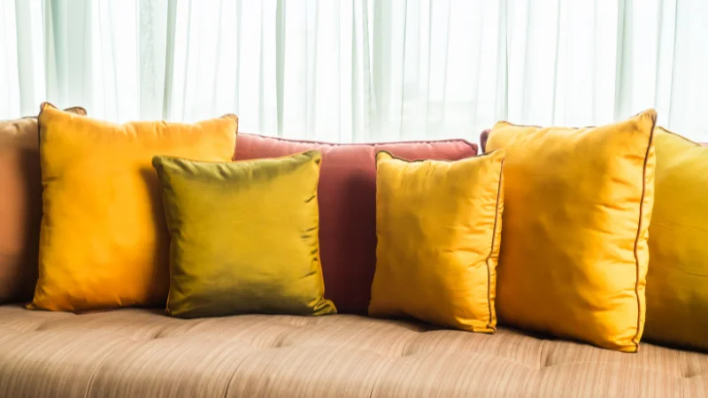 Yellow Cushions for home decor