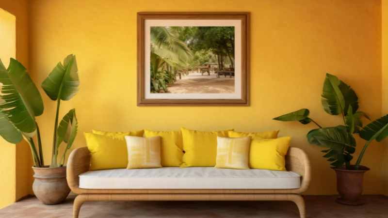Soft Yellow Cushions for cozy home