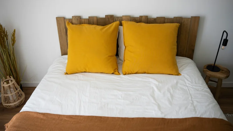 Mustard Yellow Cushions for interior styling