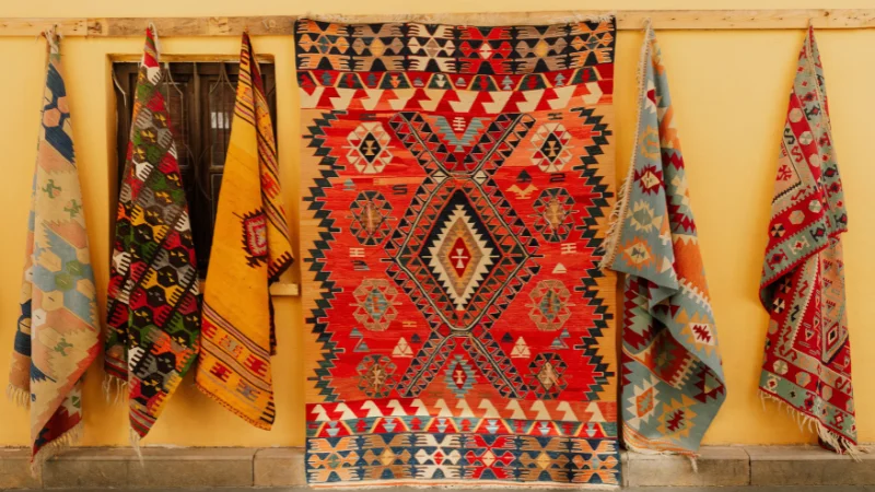 Decorative Zigzag Rug for interior styling