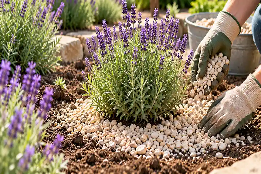 Add Gravel Mulch