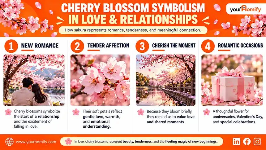 Cherry Blossom Symbolism in Love and Relationships