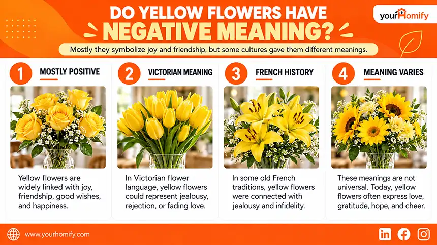 Do Yellow Flowers Have Negative Meanings