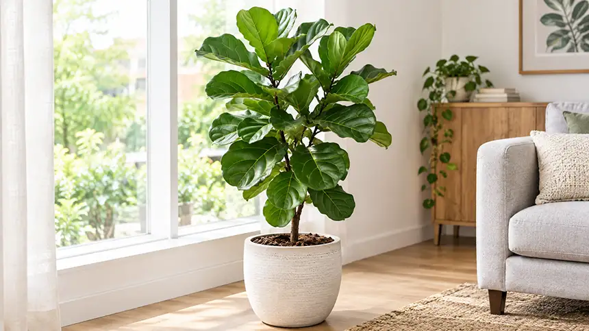 Fiddle Leaf Fig Plant