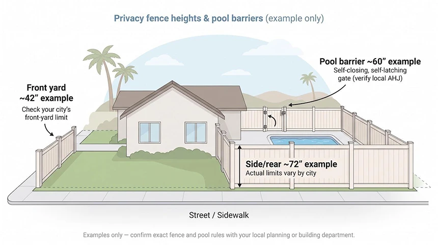 Heights and Permits