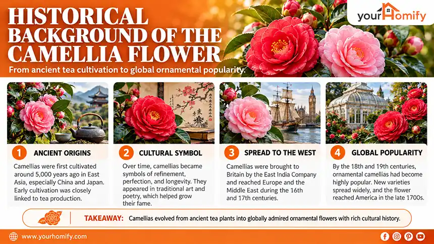 Historical Background of the Camellia Flower