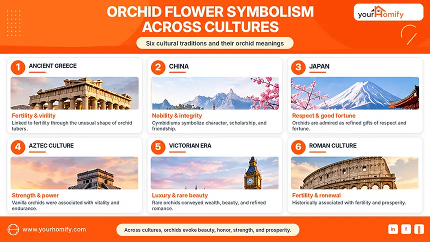 Orchid Flower Symbolism Across Cultures