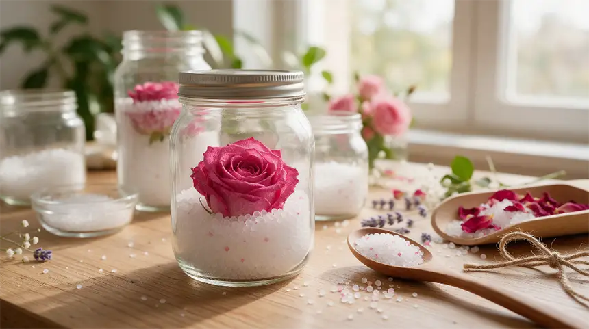 Silica Gel Method to Dry Roses