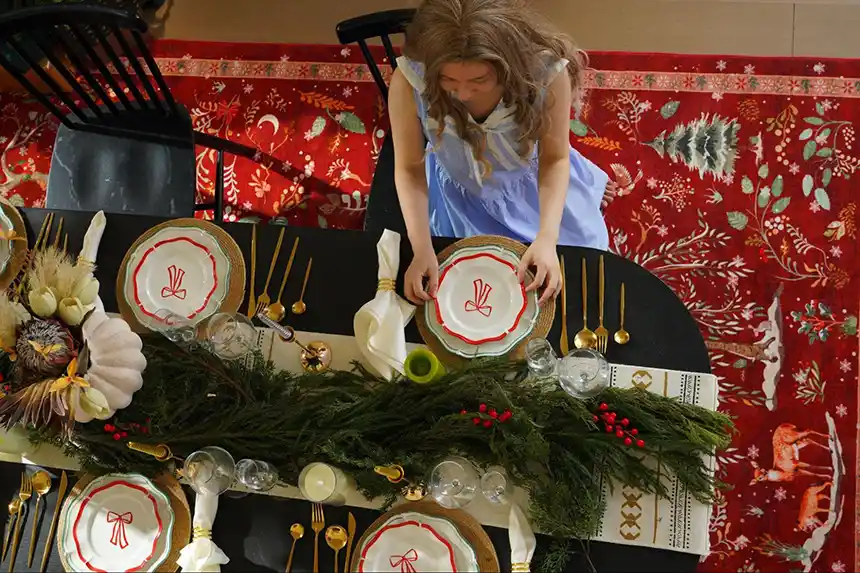 Traditional Red and Green or Neutral Christmas Decor