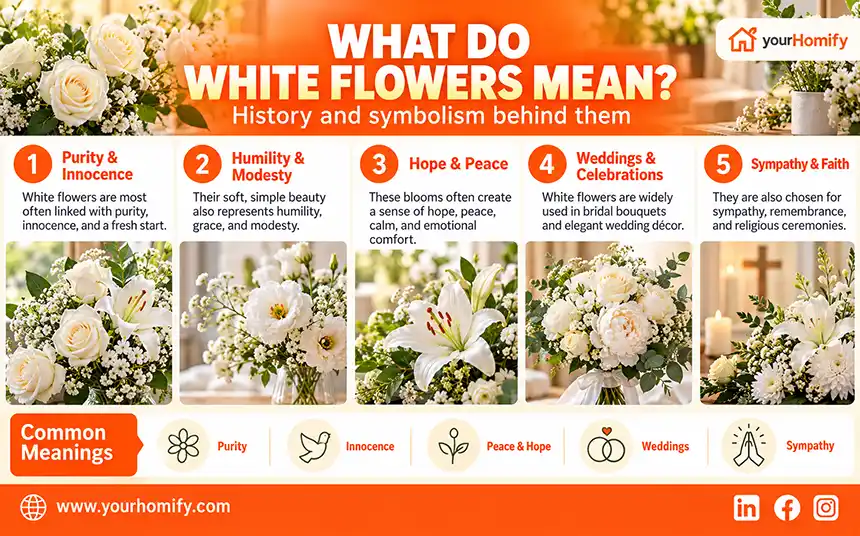 What Do White Flowers Mean