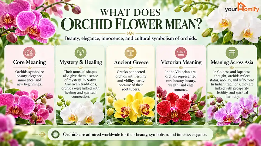 What does Orchid Flower Mean
