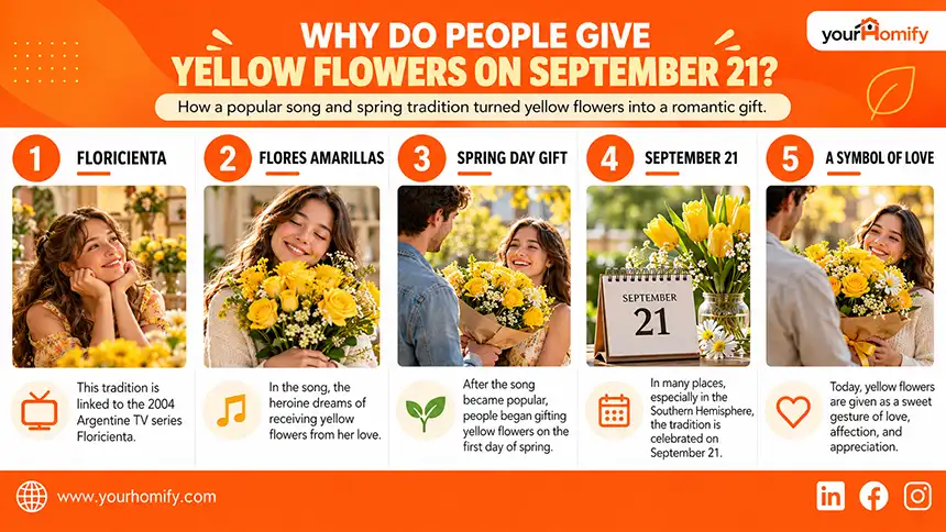 Why People Give Yellow Flowers on September 21