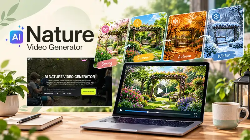 Use an AI Nature Video Generator to Preview Seasonal Garden Transformations