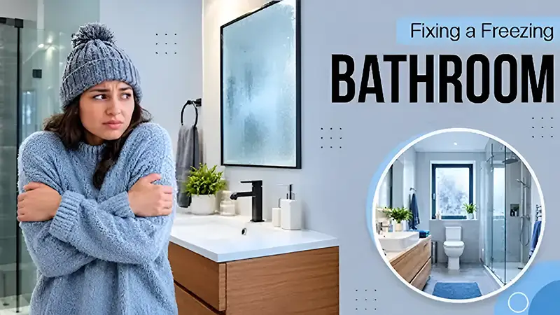 Why Is My Bathroom Always Freezing? Common Culprits and Permanent Fixes