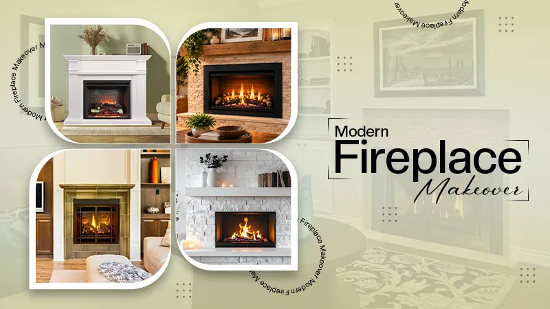 How a Gas Fireplace Insert Can Improve the Appearance of an Older Fireplace