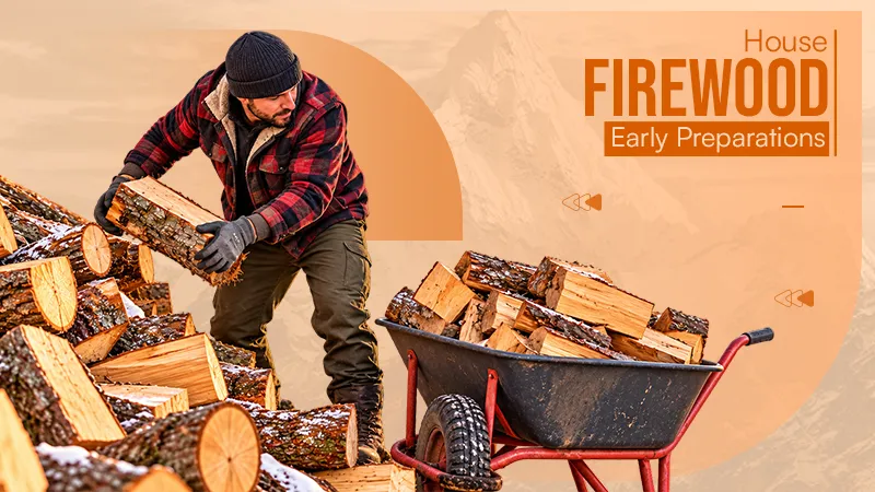 Getting Firewood Out of the Bush Before the Mud Freezes Solid