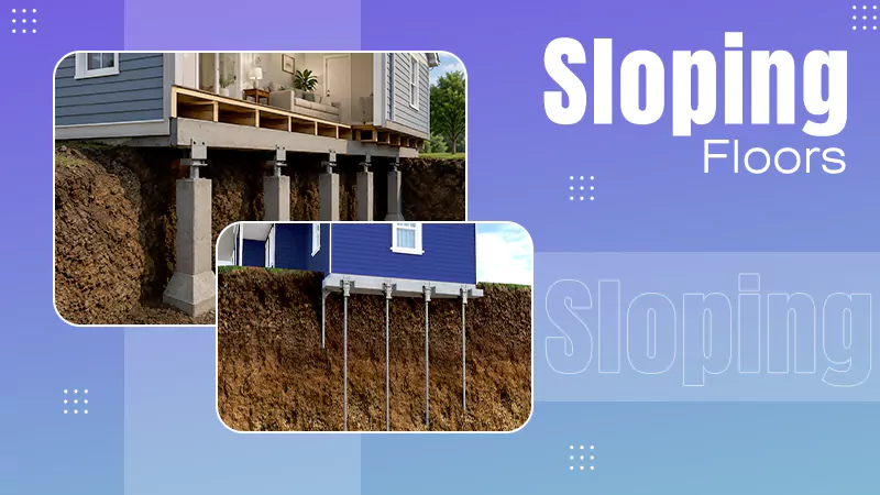 Do sloping Floors Always Require Push Piers, or Are There Other Fixes?